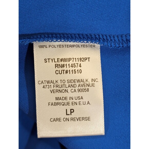 ALK Women's Large Petite Pleione Off Shoulder Shift Mini Dress Ruffle Collar NEW - Picture 9 of 10